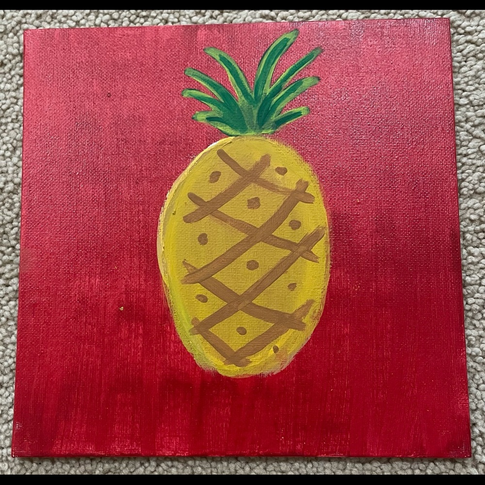 Pineapple painting